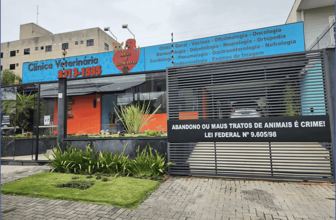 Clínica Heróis de Quatro Patas em Curitiba